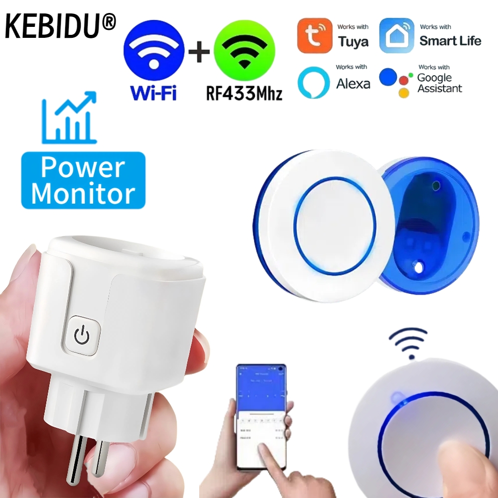 Home Automation Ideas - Tuya WiFi 433mhz RF Smart Socket