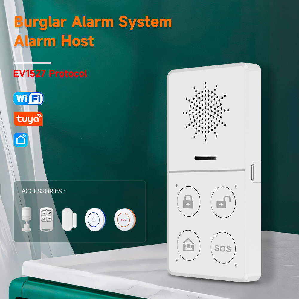 Tuya Wifi Smart Alarm System 4 - Smart Home Automation Diy recension och pris