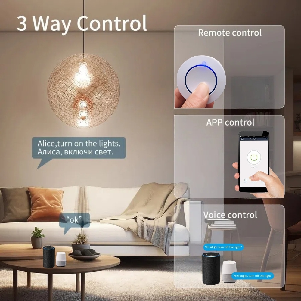 Tuya WiFi 433mhz RF Smart Sock - Home Automation Ideas recension och pris