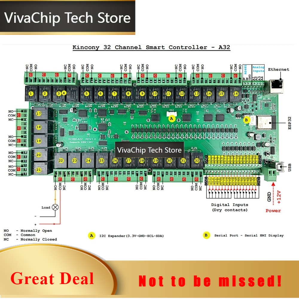 VivaCTKC868-A32 ESP32 Developm - Home Automation With Arduino recension och pris
