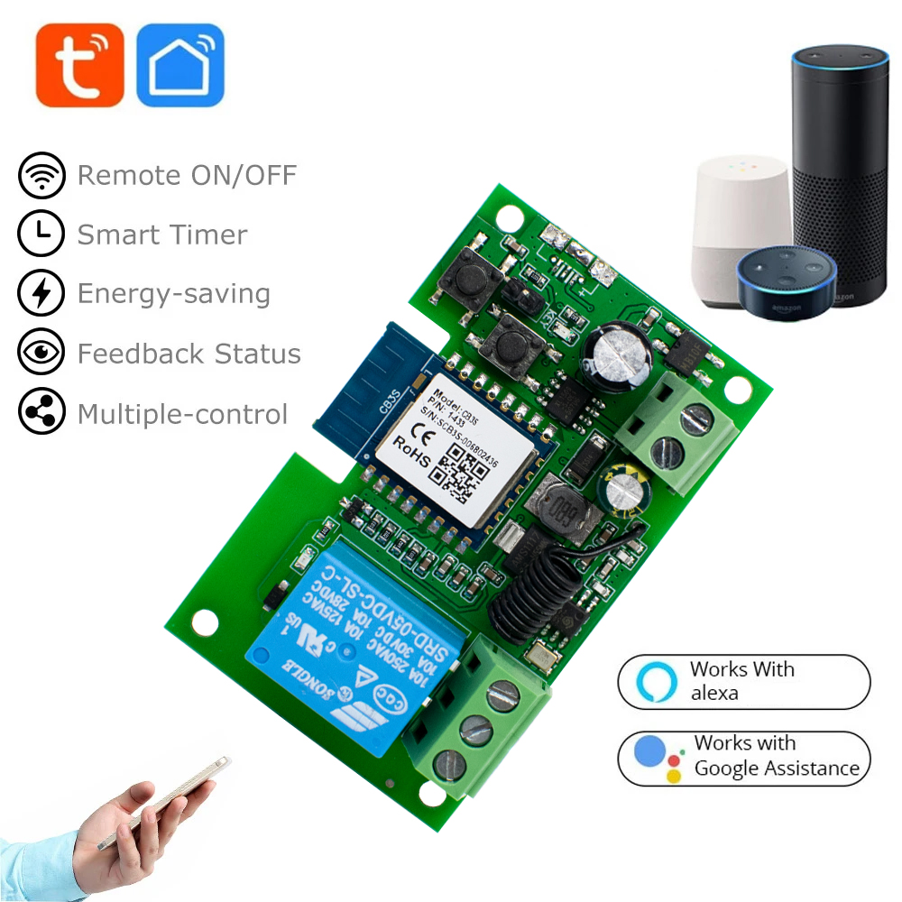 1CH Tuya Smart Remote Control  - Smart Home Automation Diy recension och pris