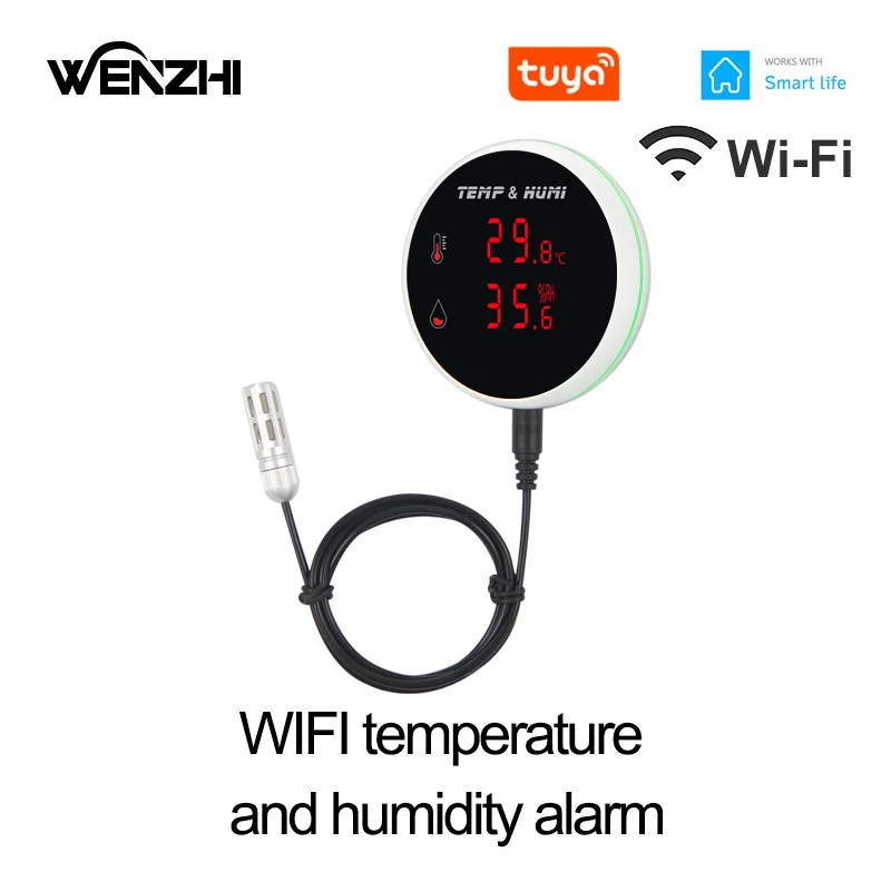 WiFi Temperature Sensor Alarm  - Smart Home Automation Diy recension och pris